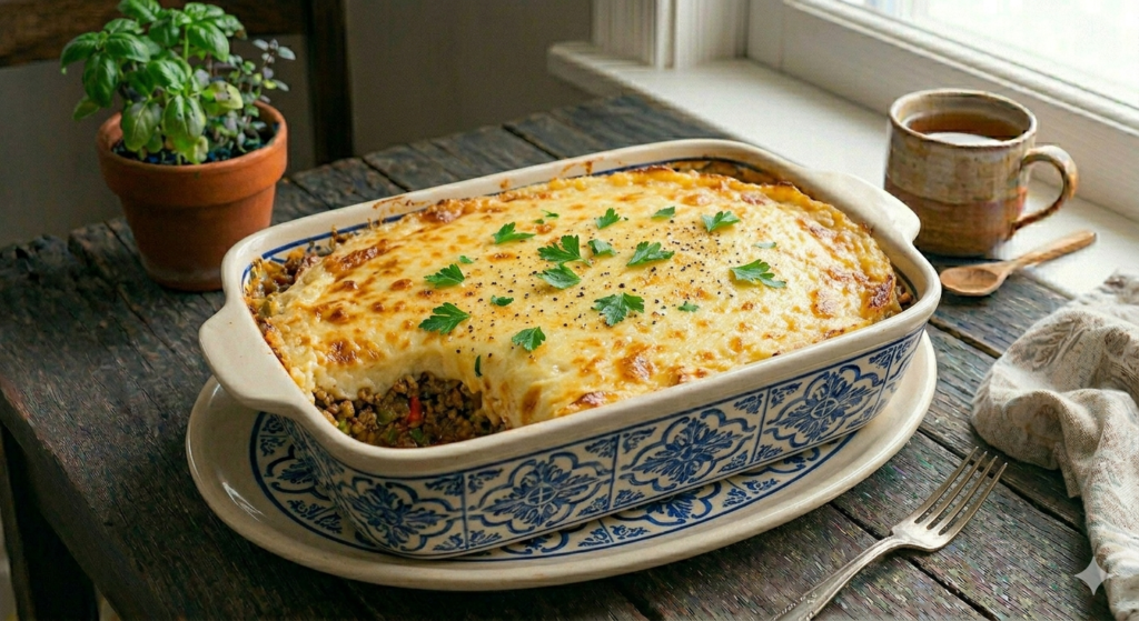 escondidinho de carne moida 